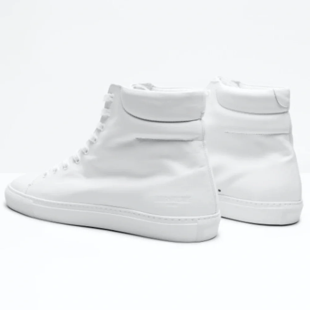 Zadig & Voltaire‎ Men’s Sneakers White Leather High-Top Size FR 43 (US 10)